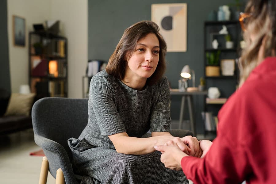 Woman getting Depression Treatment near Batavia, IL